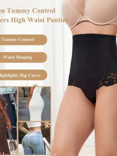 Culotte gainante en dentelle'