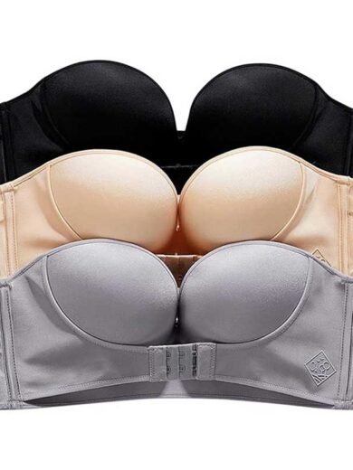 Soutien-Gorge sans bretelles à boucle avant