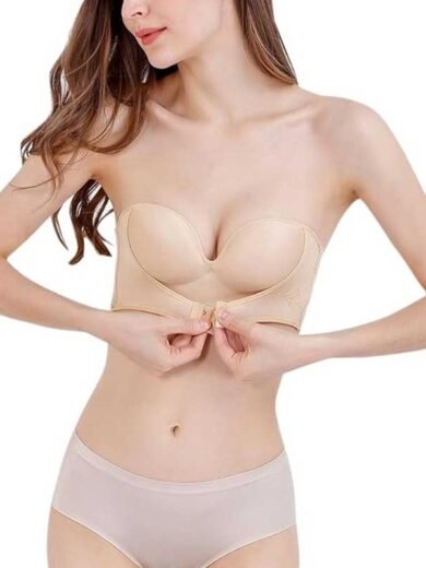 Soutien-Gorge sans bretelles à boucle avant